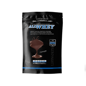 LIFEWORTH <strong>Whey</strong> <strong>Protein</strong> <strong>Powder</strong> Mass Gainer Supplements Adult Gym Muscle Building Wholesome Not for Pregnant Women - Product Image 2