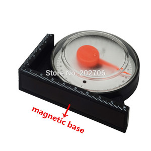 Mini inclinomètre de inclinaison, moniteur d'angle de pente bon marché, rapporteur de niveau d'inclinaison, clinique avec base magnétique - Product Image 5