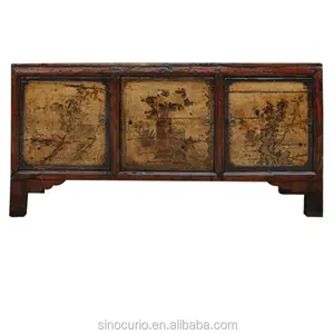 จีนโบราณเฟอร์นิเจอร์ rustic Glossy ทาสี sideboard บุฟเฟ่ต์ - Product Image 1