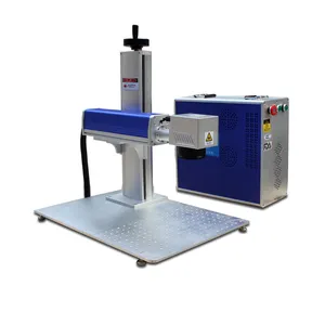 20w 30w 50w Small Size laser marking machine for metal Jewelry gold and silver engraving Stamp printing Machine