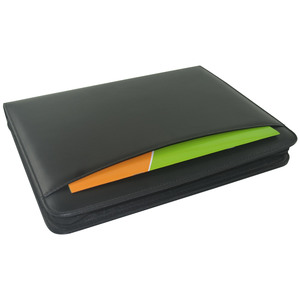 Modernqiu Chất lượng cao tùy chỉnh A4 PU da <span class=keywords><strong>padfolio</strong></span> - Product Image 3