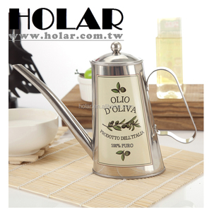[Holar] Recipiente para Vinagre y Aceite de Cocina, de Acero Inoxidable SUS304, Hecho en Taiwán, Antigoteo - Product Image 2