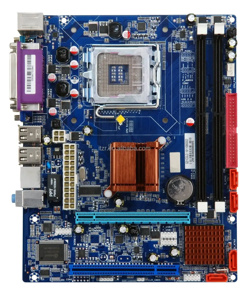 Motherboards LGA775 G31CEL2 G31GCFCCL2 FCC/CE/ROHS SATA VGA 16GB max ram schneller versand DDR2 ESONIC