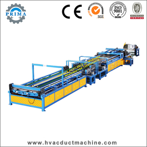 PRIMA marca adhesiva fabricación de automóviles Línea 5 HVAC tubo que forma la máquina de la hoja de metal de nivelación cordón corte cizalla plegable - Product Image 3
