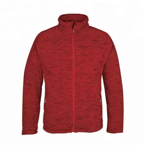 Hiking wear cheap price outdoor knitted bodkin mens autumn heavy fleece jacket