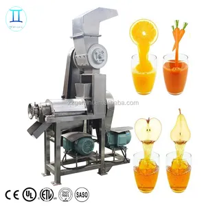 Best quality and high efficiency stainless steel juice extractor used