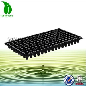 128 agujero redondo de la flor caja de la bandeja de la semilla para la <span class=keywords><strong>casa</strong></span> verde - Product Image 1