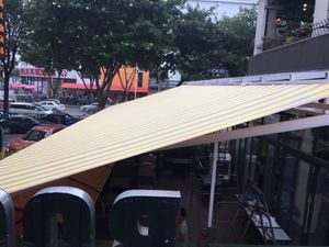 Luxury 5M Chiếu Ngoài Trời Gấp Cánh Tay Mở Không Khí Nhà Hàng Có Thể Thu Vào Mái Hiên - Product Image 2