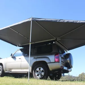 Toldo de carro retrátil 4wd, acampamento ao ar livre, carro, abrigo lateral foxwing, toldo