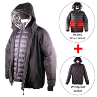 Fashionable solar power jacket For 
