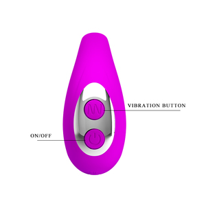 Vibrator tipe U 3 kecepatan untuk wanita, mainan seks dewasa Vibrator stimulasi g-spot dapat diisi ulang USB untuk pasangan - Product Image 5