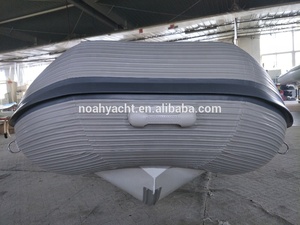 <span class=keywords><strong>Bateau</strong></span> de pêche gonflable à fond en aluminium <span class=keywords><strong>semi</strong></span>-<span class=keywords><strong>rigide</strong></span> de 3.9m avec renfort en PVC ou Hypalon pour bateaux à rames - Product Image 4