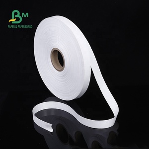 60gsm 120gsm Phân Hủy Sinh Học Red Stripe Straw Giấy 14Mm 15Mm Chiều Rộng Cuộn - Product Image 4