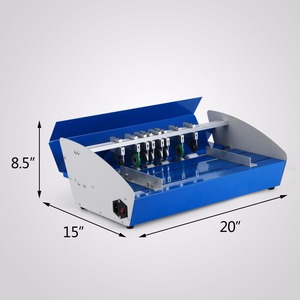 Nouveau métal 3in1 couverture de <span class=keywords><strong>livre</strong></span> électrique papier rainage Machine carte papier pliant coupe de <span class=keywords><strong>ligne</strong></span> pointillée - Product Image 3