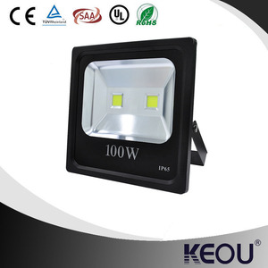 Black Ultra-slim LED COB floodlight to air shipping 10 W 20 W 30 W 50 W 70 W 100 W 150 W frigid white warm white RGB - Product Image 4