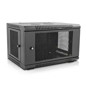 High Quality 6U Standard Mesh door Rack Wall Mount Enclosure