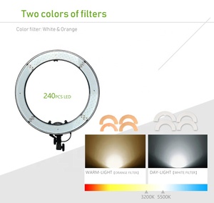 Anneau lumineux LED 18 pouces <span class=keywords><strong>avec</strong></span> support de téléphone, lumière pour photographie et vidéo Youtube, Selfie, <span class=keywords><strong>Tiktok</strong></span>, nouvelle collection - Product Image 4