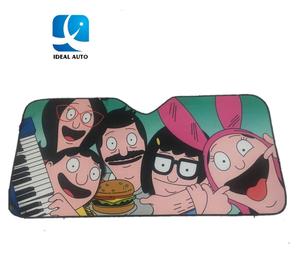 Tùy Chỉnh In Tự Động Xe Kính Chắn Gió Sun <span class=keywords><strong>Shade</strong></span> Có Thể Gập Lại Nhôm Phía Trước Xe Sun <span class=keywords><strong>Shade</strong></span> - Product Image 4