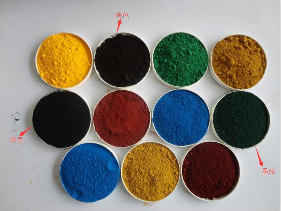 Chemical Raw Material оксид железа Green for All Purpose