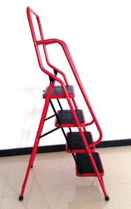 4 de mano plegable <span class=keywords><strong>escalera</strong></span> con pasamanos y <span class=keywords><strong>escalera</strong></span> plegable con Side Rail y <span class=keywords><strong>escalera</strong></span> de ático - Product Image 1