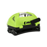 STARYNITE Linterna Frontal LED Recargable de Alta Calidad con 150 Lúmenes Xp-g2 / Xp-e Coast, Sensor de Movimiento, para Correr y Ciclismo