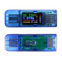 RD AT34 USB 3,0 DC voltaje probador de corriente voltímetro amperímetro Color pantalla LED cargador de batería banco de energía medidor USB