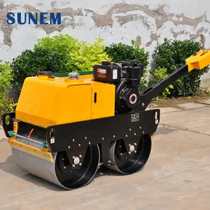 진동 walk 뒤 small mini 진동 손 푸시 압착기 road roller