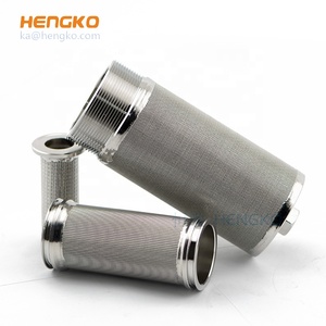 रासायनिक प्रक्रिया तरल निस्पंदन के लिए कस्टम 5μm sintered 316l ट्यूब फिल्टर - Product Image 3