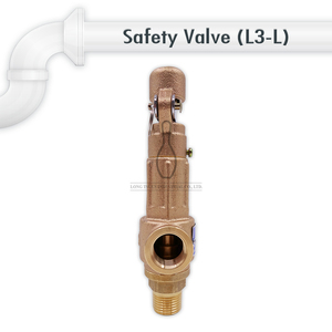 Soupapes de sécurité en bronze à levier ou sans levier, modèle de décharge de pression, étanchéité à faible levée - Product Image 6