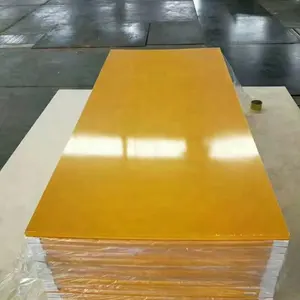 Feuille de mousse en pvc jaune, haute densité, 1x3mm