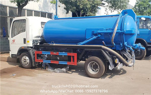 Camion Aspiratore per Acque Reflue DONGFENG HOWO FOTON da 5000 Litri in Vendita - Product Image 3