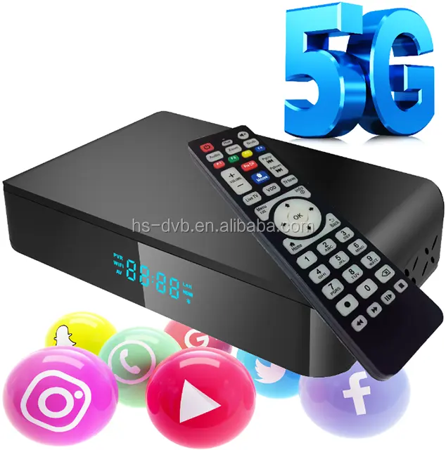 Decodificador de tv 8K UHD, android, 4k, canales por wifi, 2,4G, 5G, frecuencia Dual, iptv