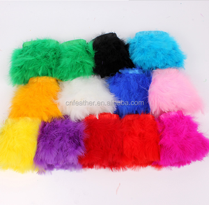 Frange di Piume di Tacchino Reali 15-20cm, Decorazioni per Gonne e Costumi da Palcoscenico, Vendita Diretta - Product Image 3