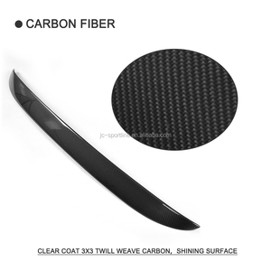 Becquet arrière noir tout neuf en Fiber de carbone, accessoire pour voiture, <span class=keywords><strong>mercedes</strong></span> s Ben z (C253) SUV coupé GLC300 GLC43 AMG 16 — 17 - Product Image 3
