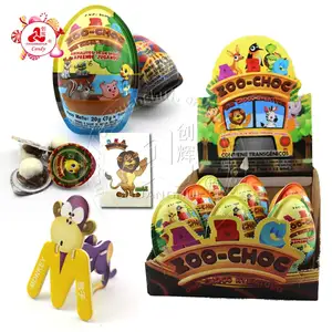 Telur Kejutan Raksasa Mainan Puzzle 3D Telur Cokelat