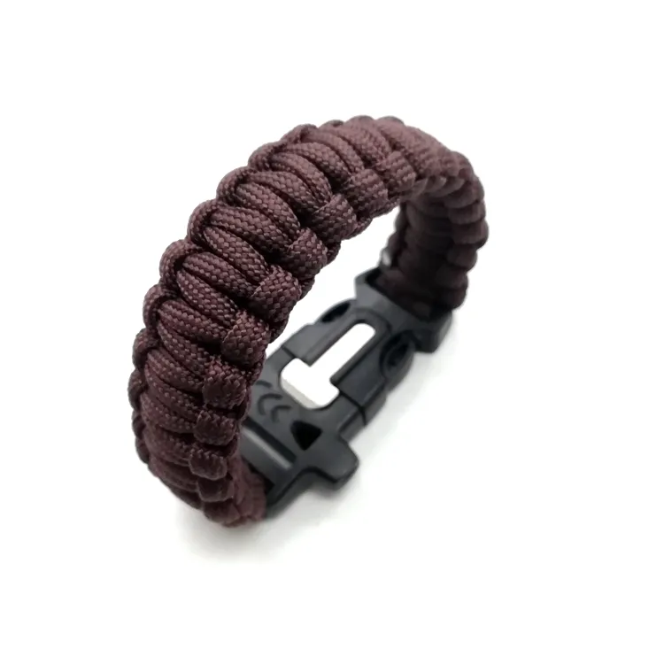 Mode custom stoff bedeutet geflochtenen seil armbänder für männer und frauen