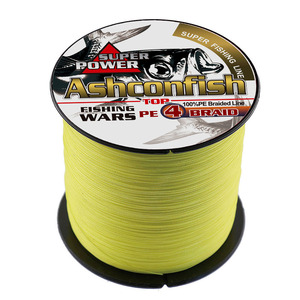 Línea de Pesca Trenzada de Agua Salada de 4 Hebras y 300m, Súper Resistente para Lanzamientos Largos, Venta al por Mayor - Product Image 2