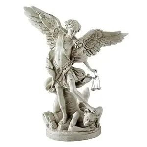 European angel figurines decoration resin archangel statue