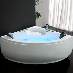 2018 new modern 2 persona angolo triangolo massaggio termale vasca da bagno