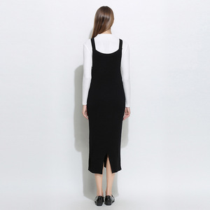 Dresses — <span class=keywords><strong>robe</strong></span> pull à longueur genoux pour filles, tenue personnalisée au Design coréen, <span class=keywords><strong>robe</strong></span> en tricot fantaisie, vente en gros - Product Image 4