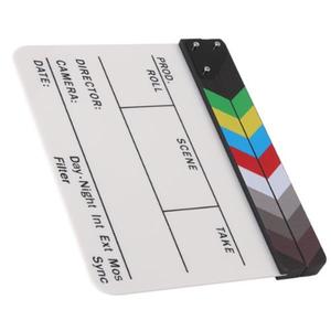 Tableau de prise de vue en acrylique coloré pour films et séries télévisées, accessoire de jeu de rôle, style Hollywood - Product Image 2