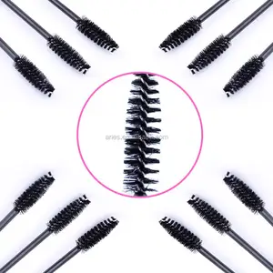 factory price 50/100 pcs a set disposable eyelash brush mascara applicator wand brush in 2017