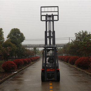 Chariot élévateur diesel articulé <span class=keywords><strong>DOUGONG</strong></span> CPCD 4 tonnes à propulsion arrière pour entrepôt, terrain accidenté, travaux agricoles et utilisation en intérieur - Product Image 4
