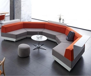 Mới nhất thiết kế văn phòng sofa Set kết hợp sofa với máy tính bảng - Product Image 1