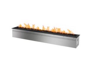C inno feu 48 pouces argent ou noir en acier inoxydable télécommande intelligente automatique cheminée bio éthanol - Product Image 5