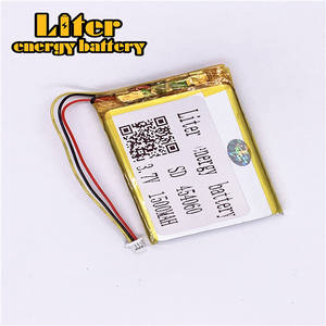 Male 1,0-<strong>3</strong> P Hot Sale of Lithium of <strong>3</strong>,7 V 454060 Li-Polymer 1500mAh battery rechargeable lipo battery - Product Image 1