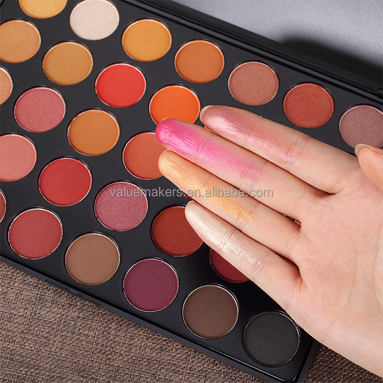 eyeshadow palette with all colors