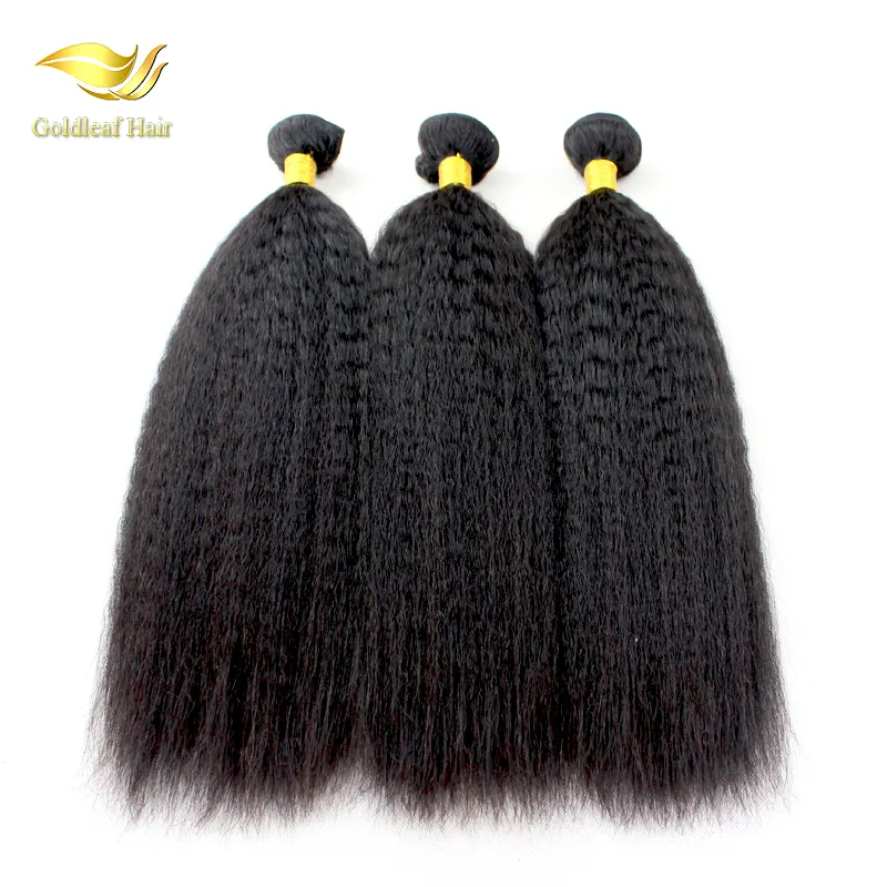 Novos produtos 2016 da extensão do cabelo estilo afro afro da extensão do cabelo real da malásia natural remy extensão do cabelo afro crespo