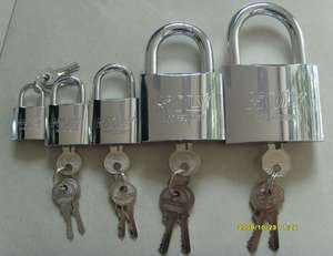 Verrou de type arc chromé avec clés 30 cm, <span class=keywords><strong>prix</strong></span> d'usine - Product Image 2