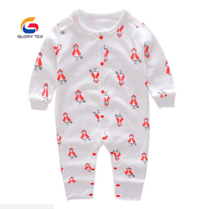 Cotton 2 layers baby clothing romper jumpsuit onesie pajamas - Product Image 4